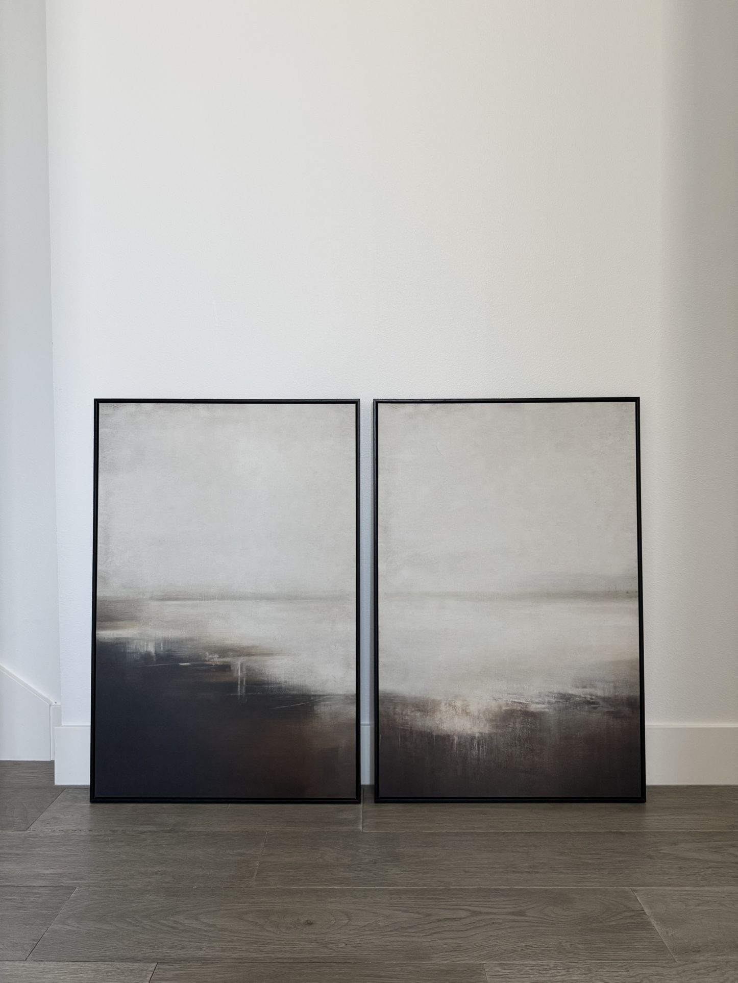 Framed Canvas Print Wall Art (Set Of 2)