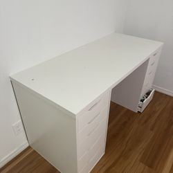 ikea desk / vanity