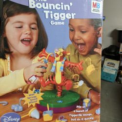 great game/ toy for young kids. tigger. Search on the Internet for the bouncing Tigger. 