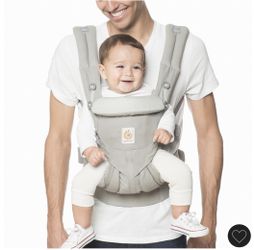 Ergobaby Omni Classic All Carry Positions Baby Carrier for Newborn to Toddler - Pearl Gray