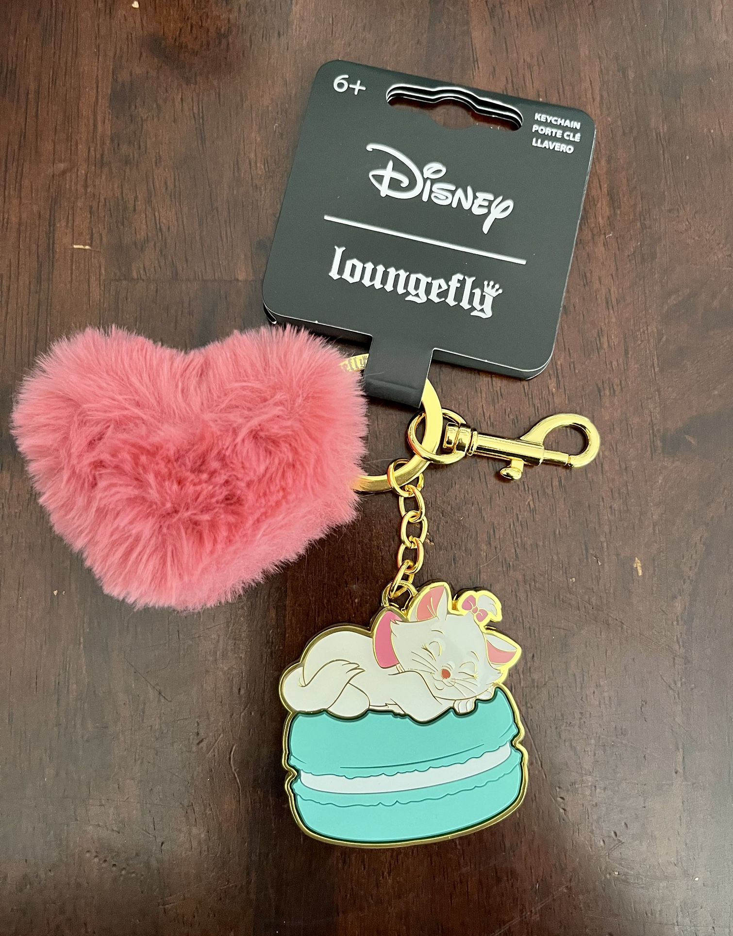 Disney Aristocats Marie Loungefly Keychain