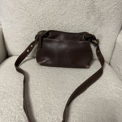 Vintage Leather Coach Purse 
