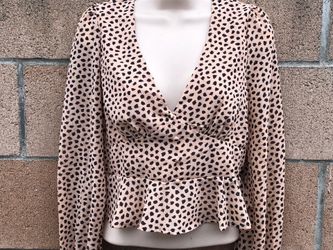 Beige blouse