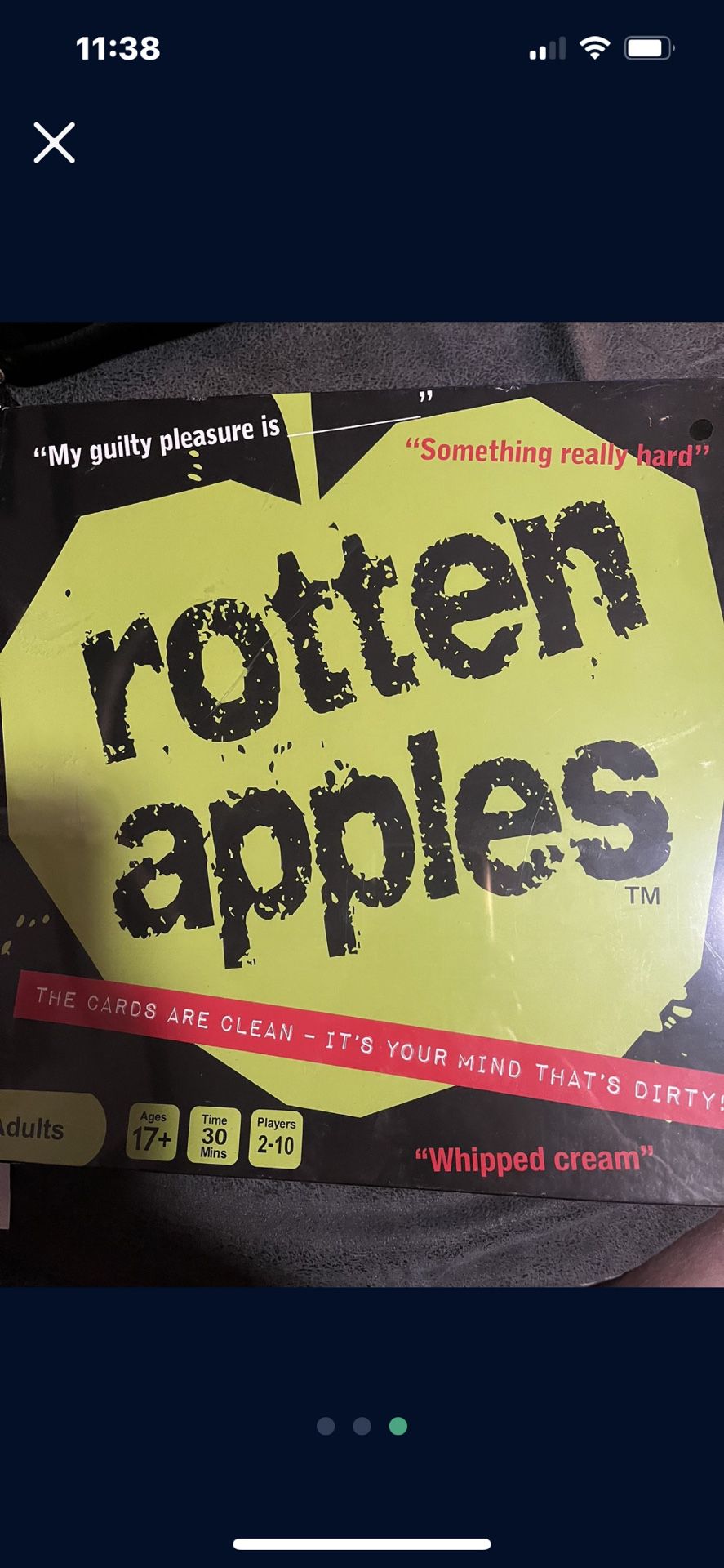 Rotten Apples Adult Board Game