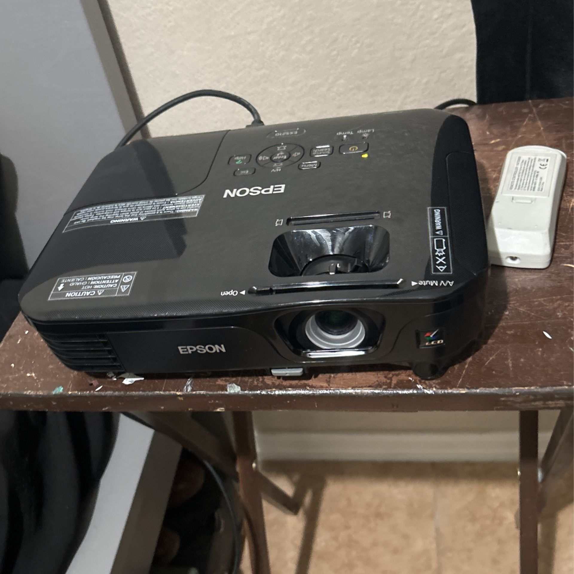 Movie Projector And Screen