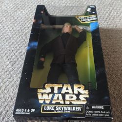 New In The Box Star Wars Action Figure Vintage Dated 1998 Luke Skywalker Make Offer