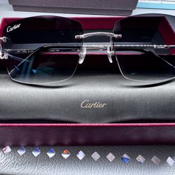 Cartier classic c de Cartier motif sunglasses  c88g52ke 140