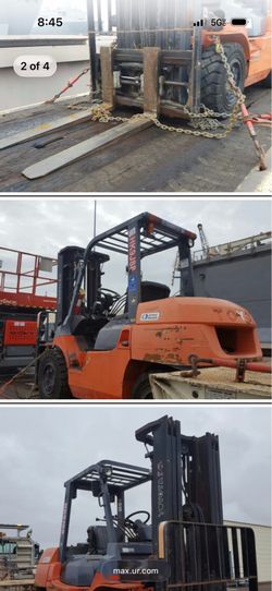 Toyota 7FDU35  8K warehouse Forklift