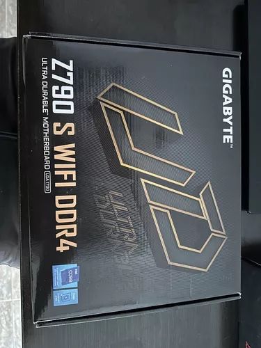 GIGABYTE Z790 S WIFI DDR4 LGA 1700 Intel Z790 ATX Motherboard with DDR4, Triple M.2, PCIe 4.0, USB 3.2 Gen2 Type-C, 2.5GbE LAN, PCIe EZ-Latch, Multi-K