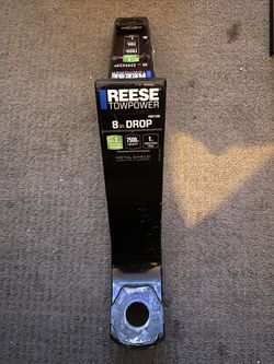 Reese Towpower 8in 5,000lbs Towing Capacity Drop Interlock One Wrench Tightening System 