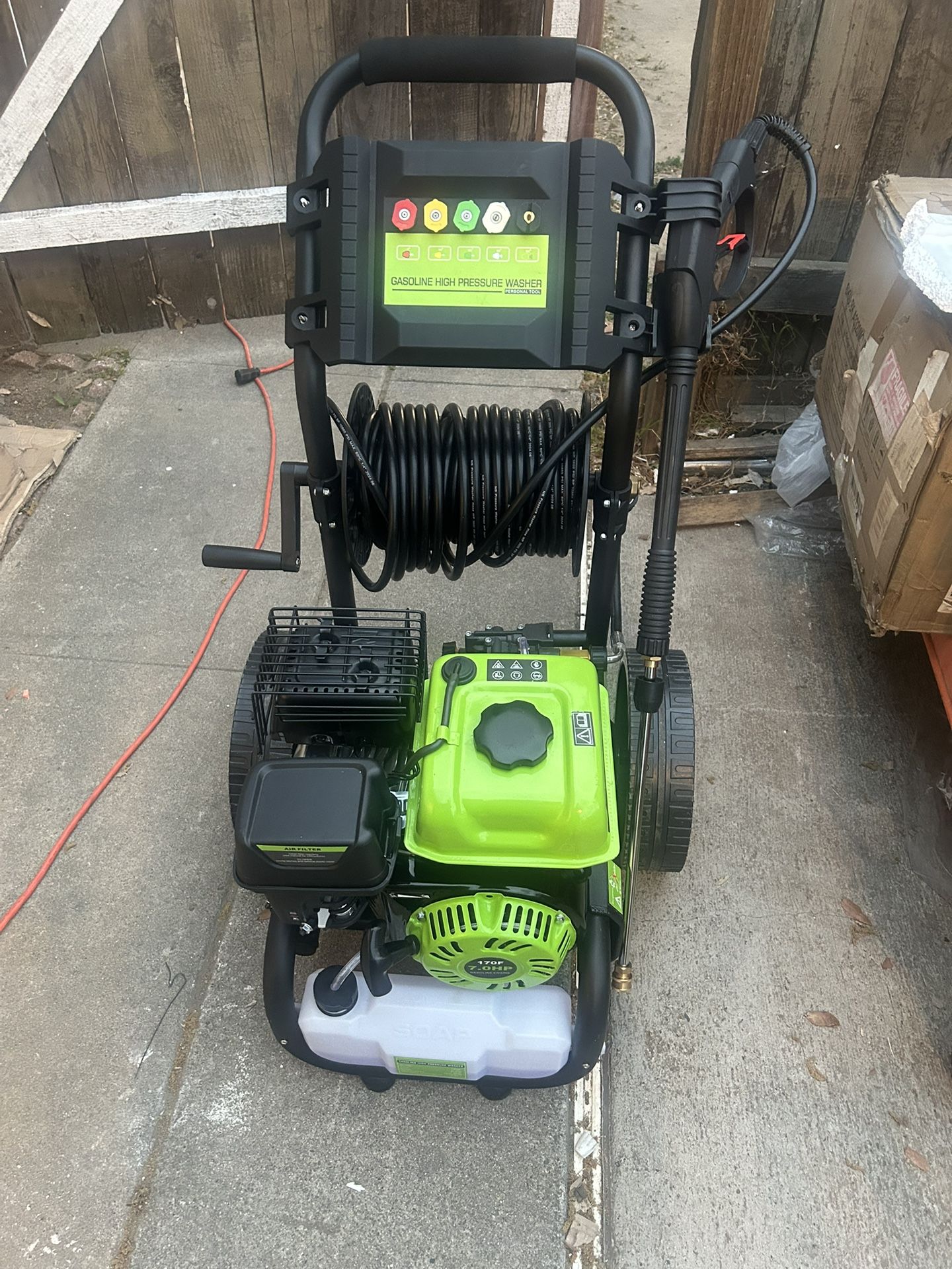 Gas Pressure Washer Machine For $140