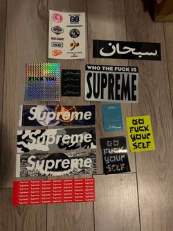 Supreme stickers