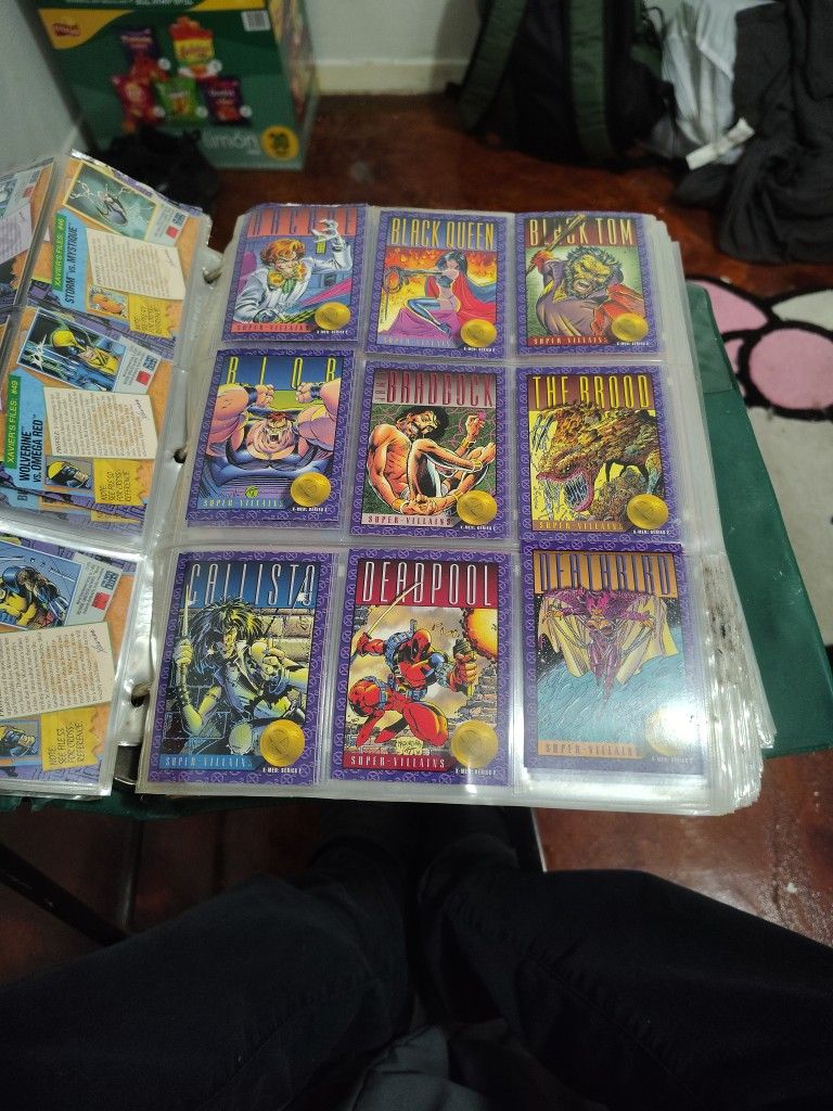 X Men Series 2 trading cards