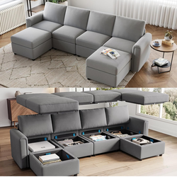 sofa with storage