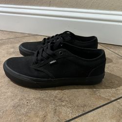 New Vans Black Shoes 8.5 