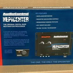 AudioControl Bass Processor The Original Epicenter With Bass Knob 🚨 Payment Options Available 🚨 No Credit Needed 🚨 