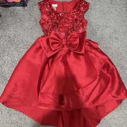 Size 8 Girls Fancy Valentines Day Dress $25 