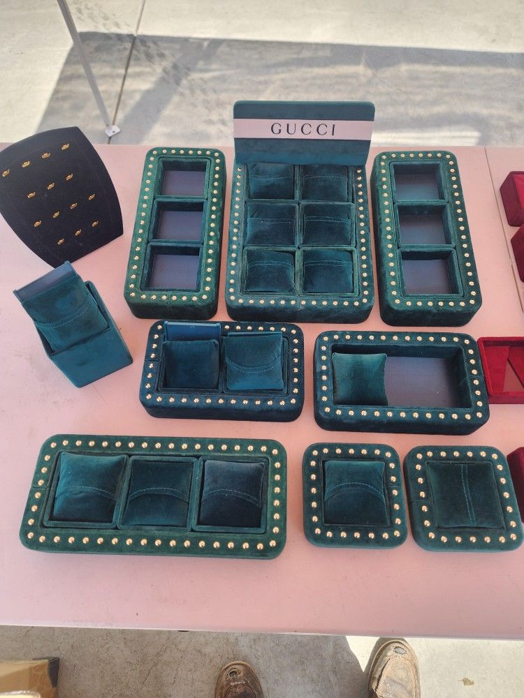 Gucci Jewelry Display Boxes