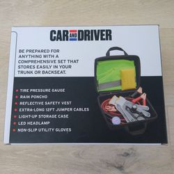 Jumper Cables Roadside Safety Kit