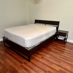Bed Frame And Night Stands