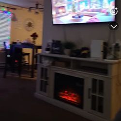 Farmhouse Fireplace Tv Stand
