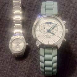 Android men’s & Movado women’s watches