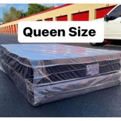 Queen Mattress Set PillowTop – Brand New –  Same Day Delivery Available 🚚