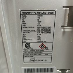 Seasons Window AC 1ton BTU 