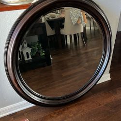 40” Round Mirror-$30.