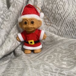 Vtg. Russ Xmas Troll Doll Ornament. 