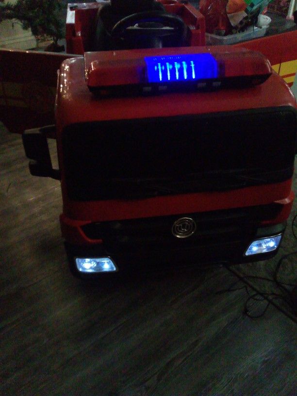 Power Wheel Fire Truck