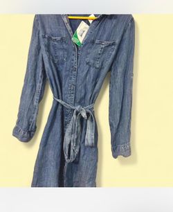 Brand new button up shirt dress. Tag still on.