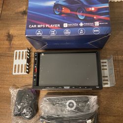 Mp3 Bluetooth Car Stereo 4 X60w 7” Double Din