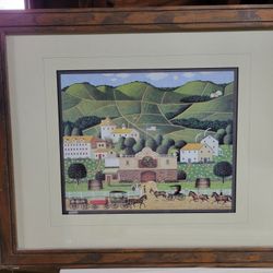 Piece of Hanging Wall Art (Horses)