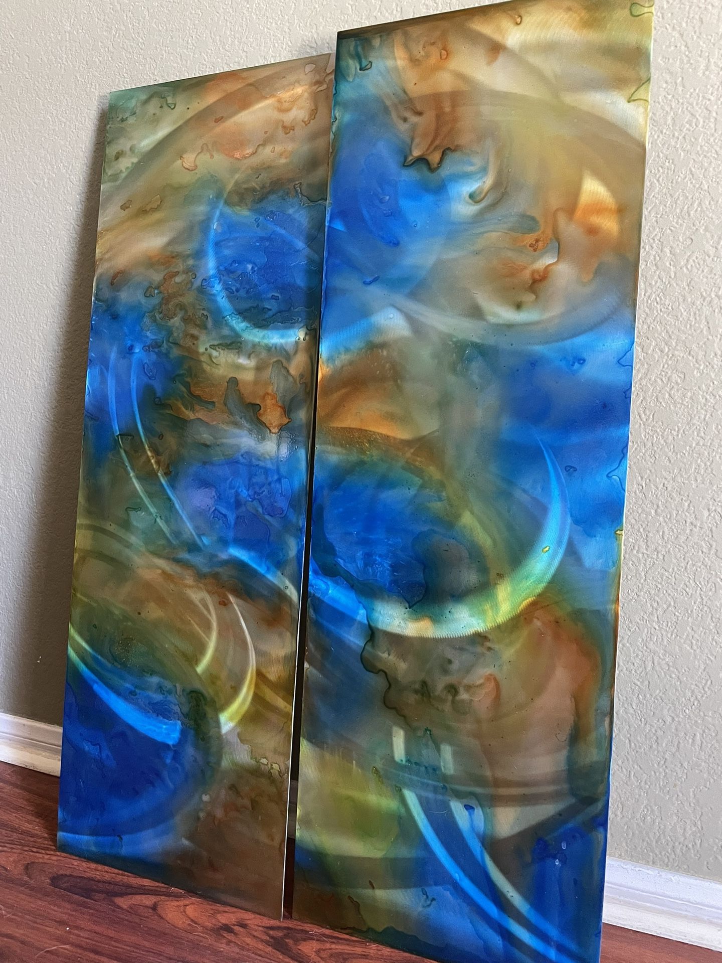 Original Abstract Metal Wall Art