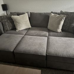 Modular Sofa With Under Seat Storage