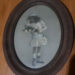 Antique Oval Picture