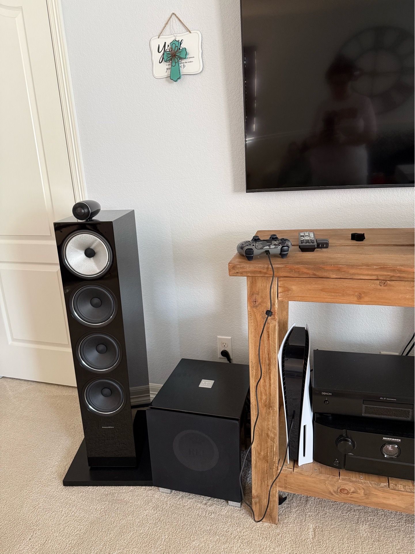 High-End Bowers & Wilkins 702 S2 + Marantz + REL Complete Audio System (Boxes/Manuals)