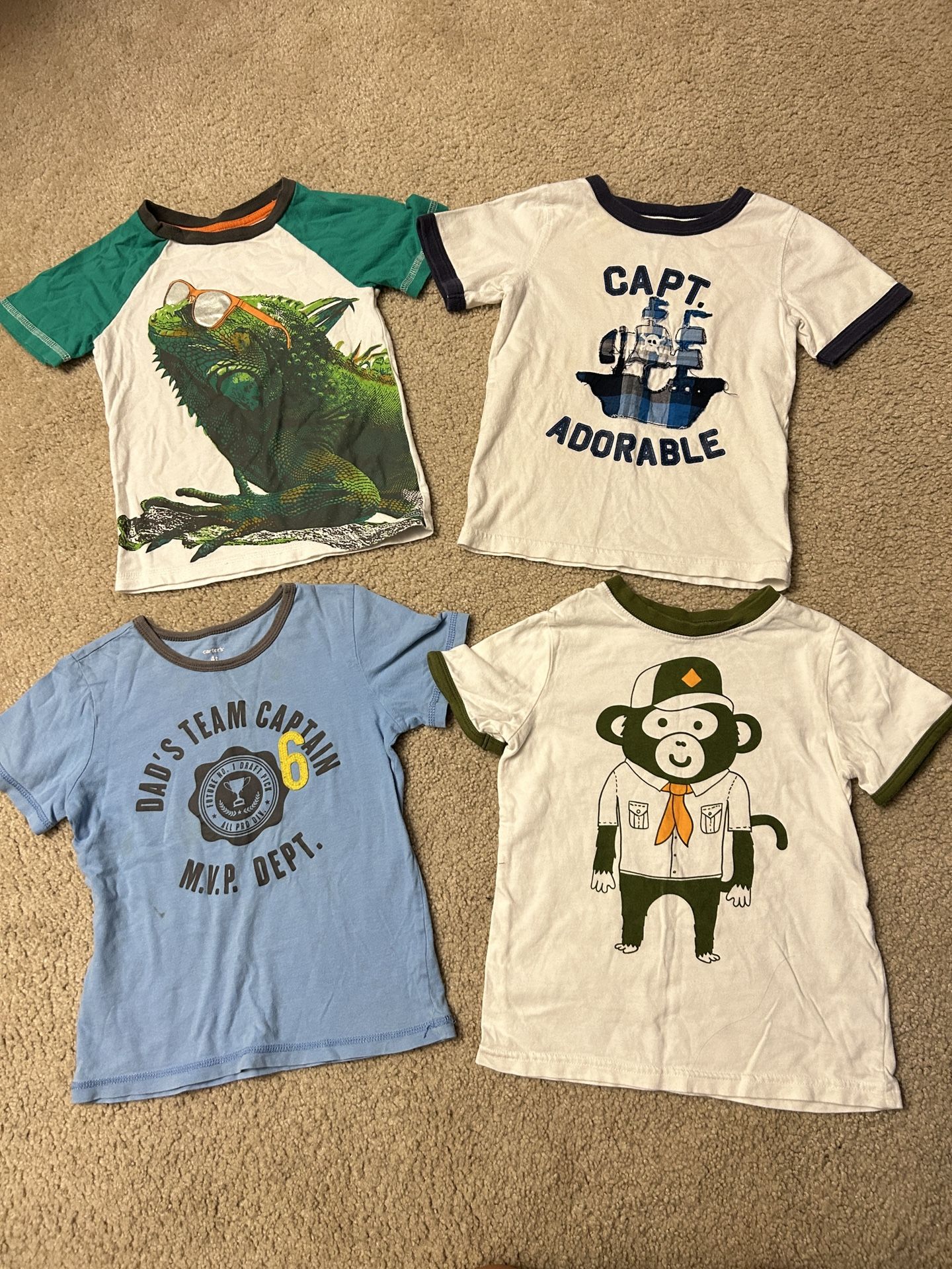 Kids Graphic T-Shirts 4 pack size 4T