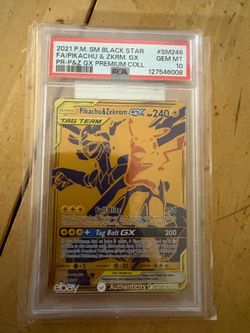 Pokemon PSA 10 Pikachu Zekrom