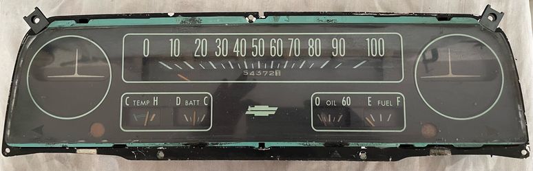 instrument clusters gauges From Chevrolet 1965 C10