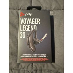 BRAND NEW Poly Voyager Legend 30 Noise Cancelling Bluetooth Headset