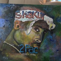 2 Pac Original Painting Shakur