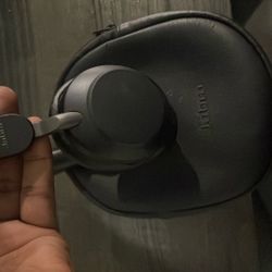 Jabra Evolve2 65 MS Wireless Headphones W/Link 380a Stereo Microsoft Teams