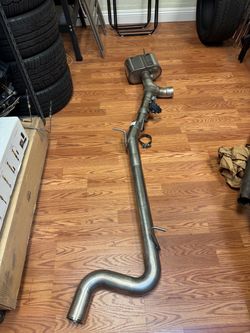 AWE Cat Back Exhaust For VW MK7 Golf R WITH AWE TIPS