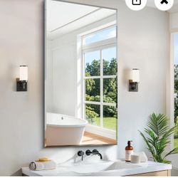 CILIBER MIRROR FOR BATHROOM 48"L X 24"W 