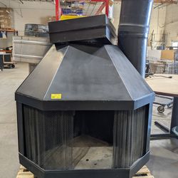 Metal Fireplace
