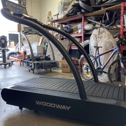 Woodway Treadmill With 25% Incline 