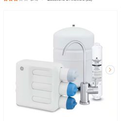 GE Under Sink 5 Stage Premium Reverse Osmosis Water Filtration System