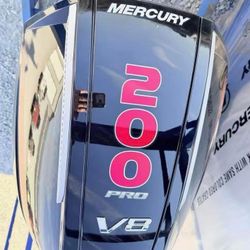 BRAND NEW leftover Mercury 200 Pro-XS  2025 model  